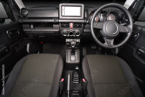 Obraz 軽自動車のインテリア