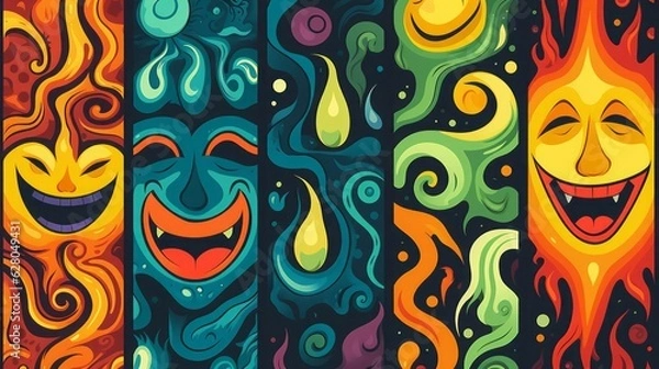 Fototapeta carnival background