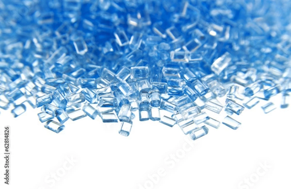 Obraz Plastikowe granulki polimerowe
