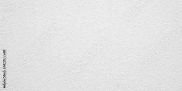 Fototapeta Seamless white watercolor paper kraft cardstock background texture tile pattern with copy space