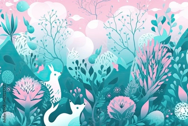 Obraz abstract pink background