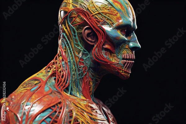 Fototapeta Abundance of Wealth: A Mesmerizing Display of Stacked Gold Coins and a Timeless Watch [Generative AI]