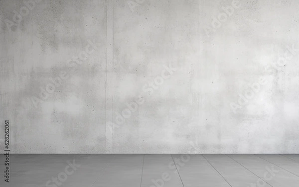 Fototapeta Blank concrete white wall texture background
