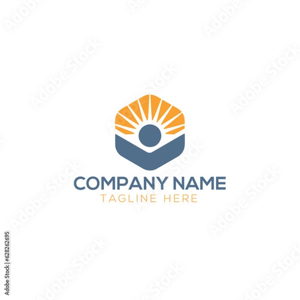 Fototapeta Training Career Logo Design Vector

