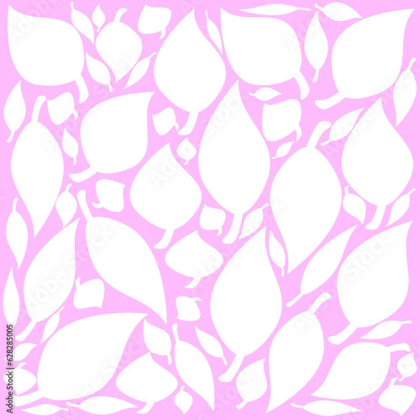 Fototapeta seamless leaf pattern
