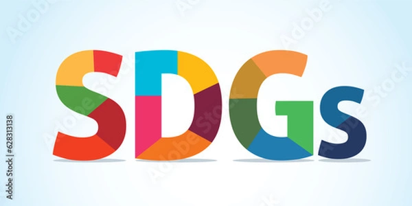 Obraz SDGs goals image illustration vector