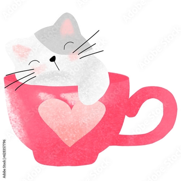 Obraz heart with a ribbon