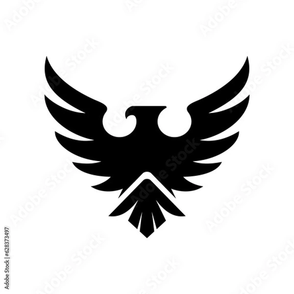 Obraz eagle logo design with wings