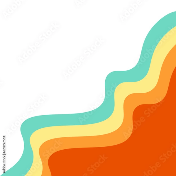 Obraz Retro Rainbow Corner