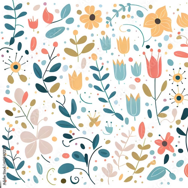 Fototapeta flower pattern
