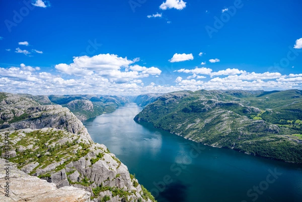 Obraz Aussicht vom Preikestolen