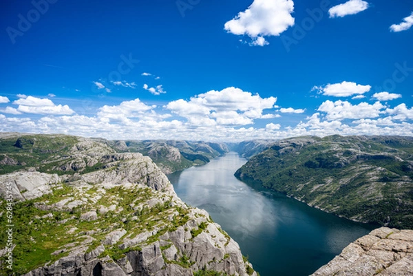 Obraz Aussicht vom Preikestolen