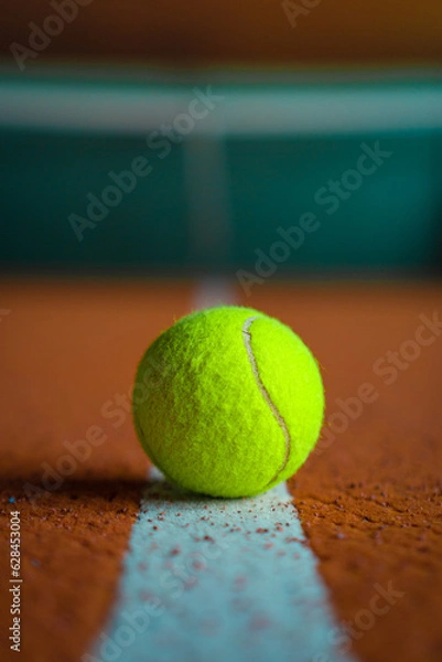 Obraz tennis ball closeup
