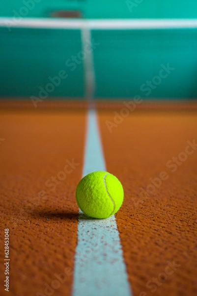 Obraz tennis ball on the line