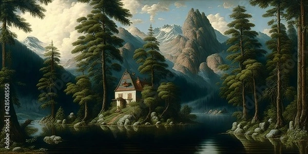 Fototapeta Сказочный пейзаж