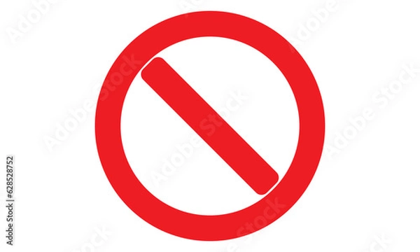 Obraz do not enter sign Vector
