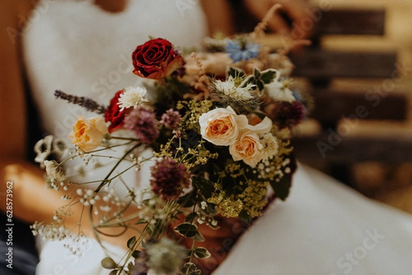 Obraz Hochzeit - Brautstrauß