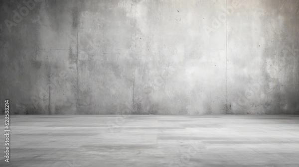 Fototapeta cement floor and wall backgrounds 32K Ai Generated