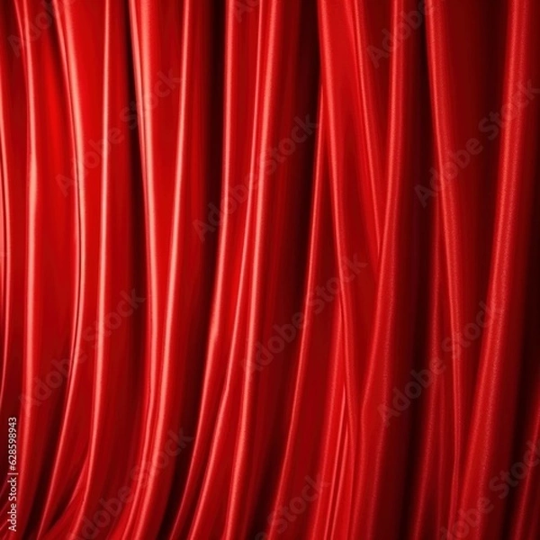 Fototapeta Red curtain backdrop