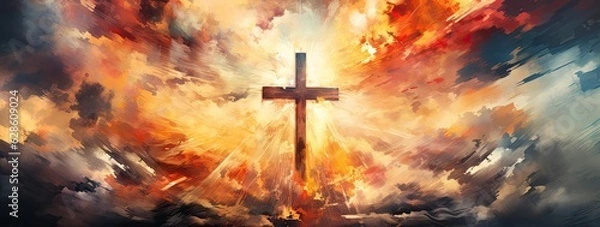 Obraz Cross of Jesus painting