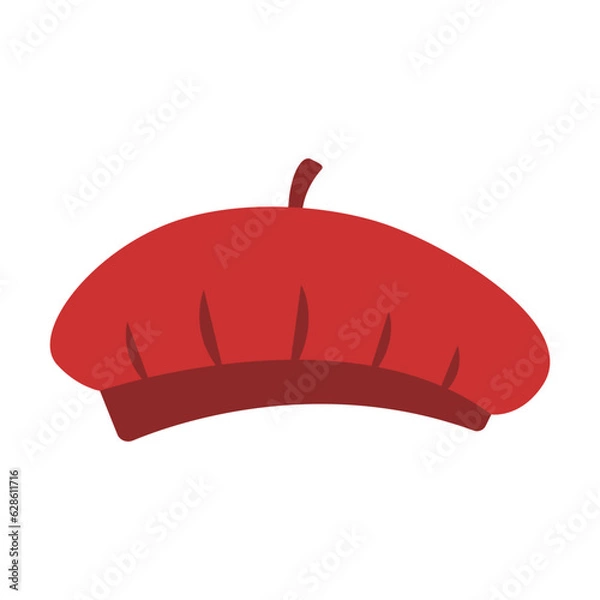 Obraz Beret Hat Illustration