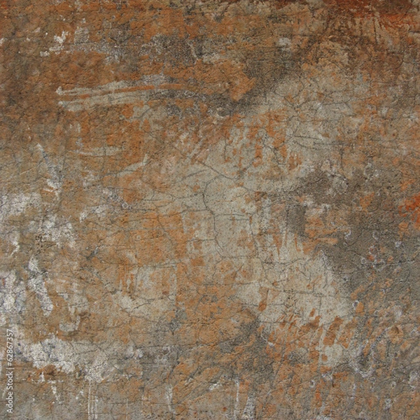 Fototapeta 3d abstract grunge cracked wall with hidden cross