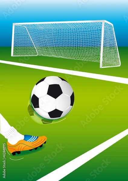 Obraz pallone in rete