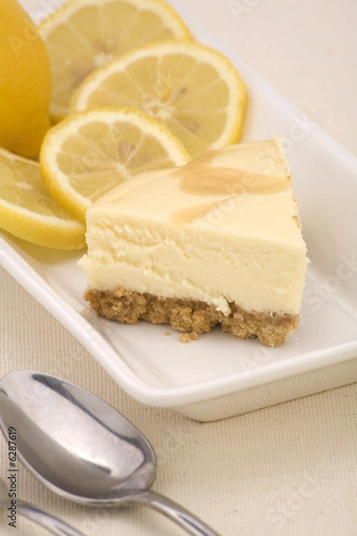 Obraz Lemon cheesecake