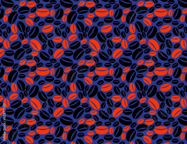 Fototapeta coffee bean pattern