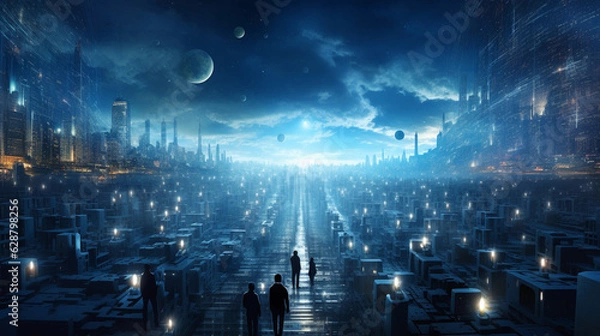 Obraz Infinite Cyber Horizons