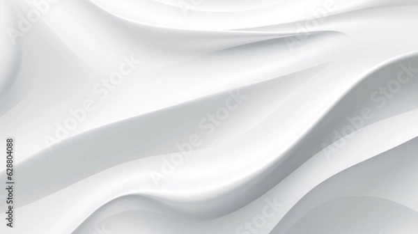 Obraz Abstract white background with smooth line