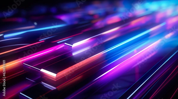 Obraz Colourful abstract neon backgrounds