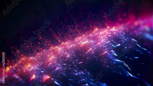 Obraz Colourful abstract neon backgrounds