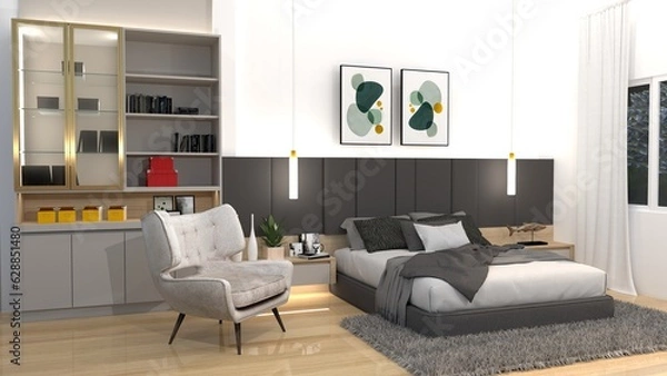 Fototapeta modern living room