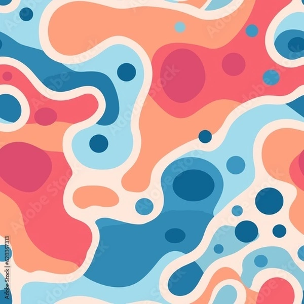 Fototapeta Abstract vector illustration pattern, Background