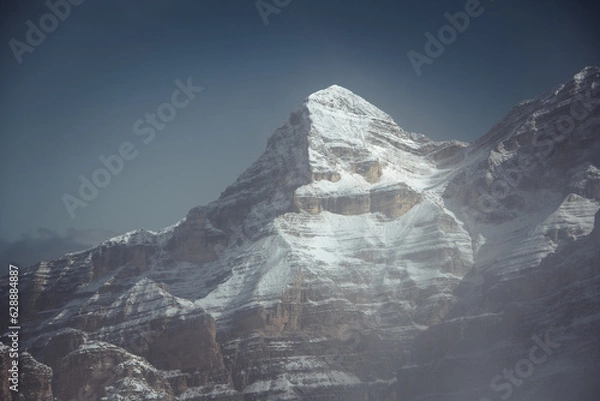 Obraz snow covered mountains