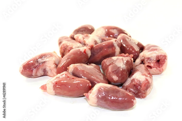 Fototapeta Hähnchenherzen