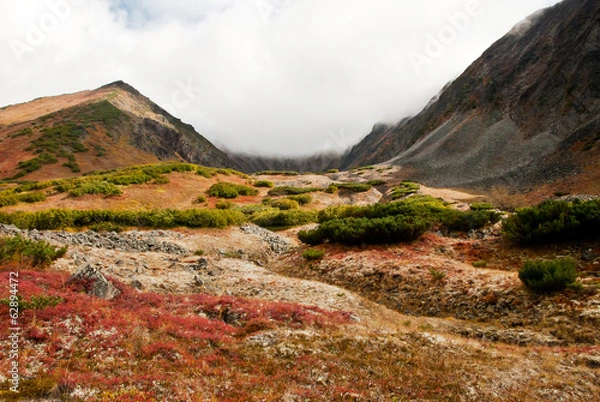 Obraz autumn landscape in Kamchatka