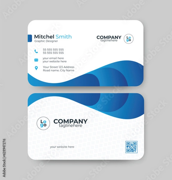 Obraz Creative Modern Clean business card template