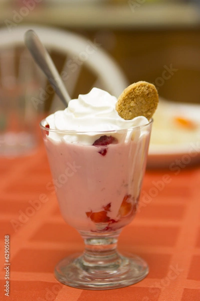 Fototapeta Sweet pudding