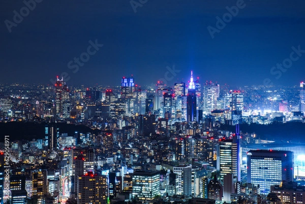 Obraz 東京の夜景