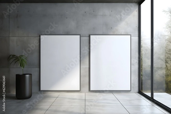 Obraz Sophistication in Wall Decor, generative, ai