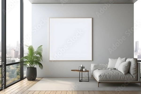 Obraz Stylish Interior Design, generative, ai