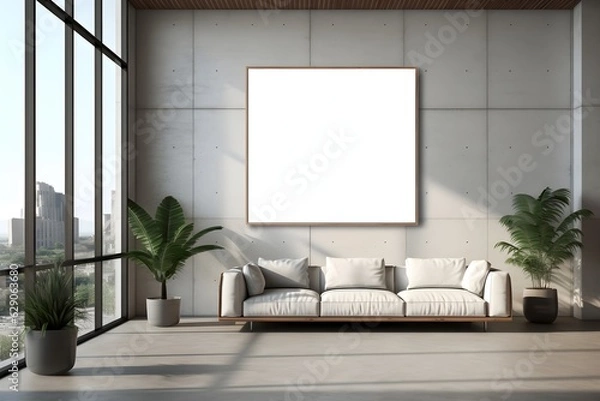 Obraz Contemporary Artwork Display, generative, ai