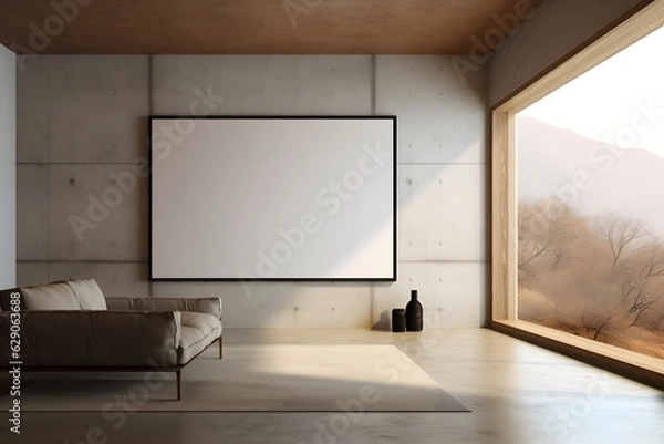 Obraz Neutral and Calm Decor, generative, ai