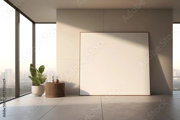 Obraz Inviting and Comfortable Ambience, generative, ai