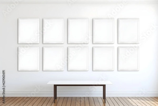 Obraz Minimalist Interior Scene, generative, ai