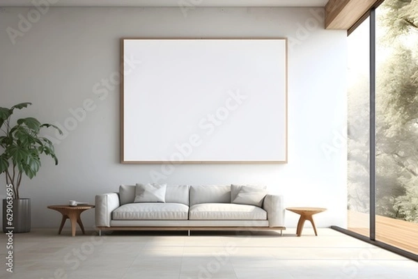 Obraz Aesthetic Living Space, generative, ai