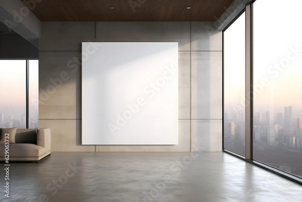 Fototapeta Modern Interior Design, generative, ai