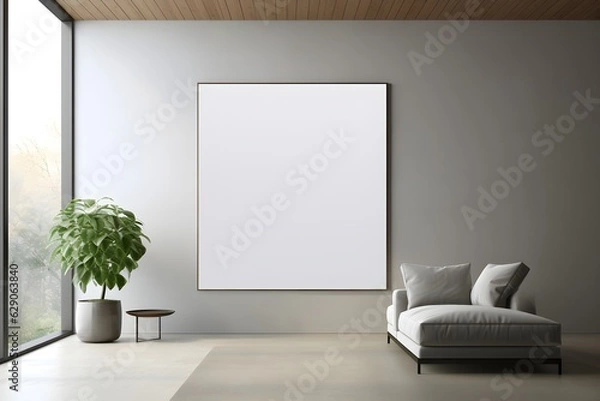 Obraz Contemporary Room Decor, generative, ai